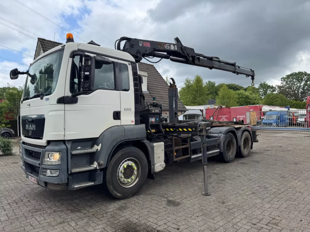 MAN TGS 28.360 6X4 EURO 4 HIAB 122 HIDUO