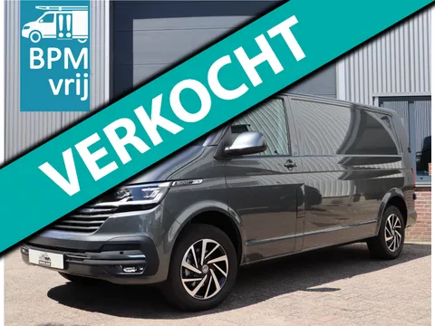 Volkswagen Transporter Bulli 2.0 TDI 150pk DSG, Stoelverw., Leder, Camera, Alarm, Orig.NL, L2H1