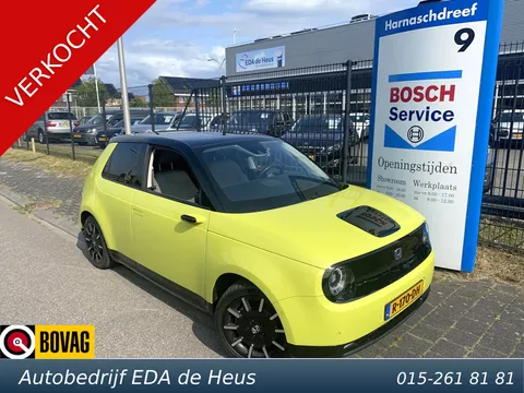 Honda E Advance 17&quot; 11-'21 Zeer compleet en netjes met o.a. trekh, pano-dak, Winterpakket, wide-screen instrumentenpaneel, camera-spiegels, etc., etc.