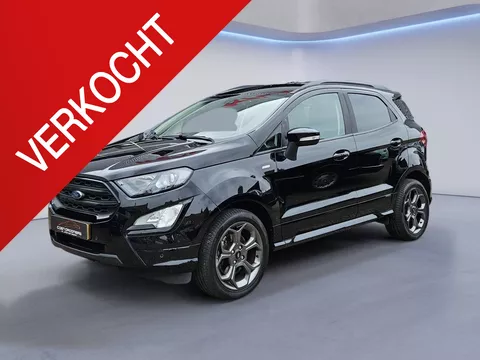 Ford EcoSport 1.0 EcoBoost ST-Line Black /Apple Carplay/Leder-Alcantara/Stoel-Stuurverw./Parkeersens. V+A+Cam/B&amp;O Audio/DAB+/Voorruitverwarming/(MET GARANTIE*)