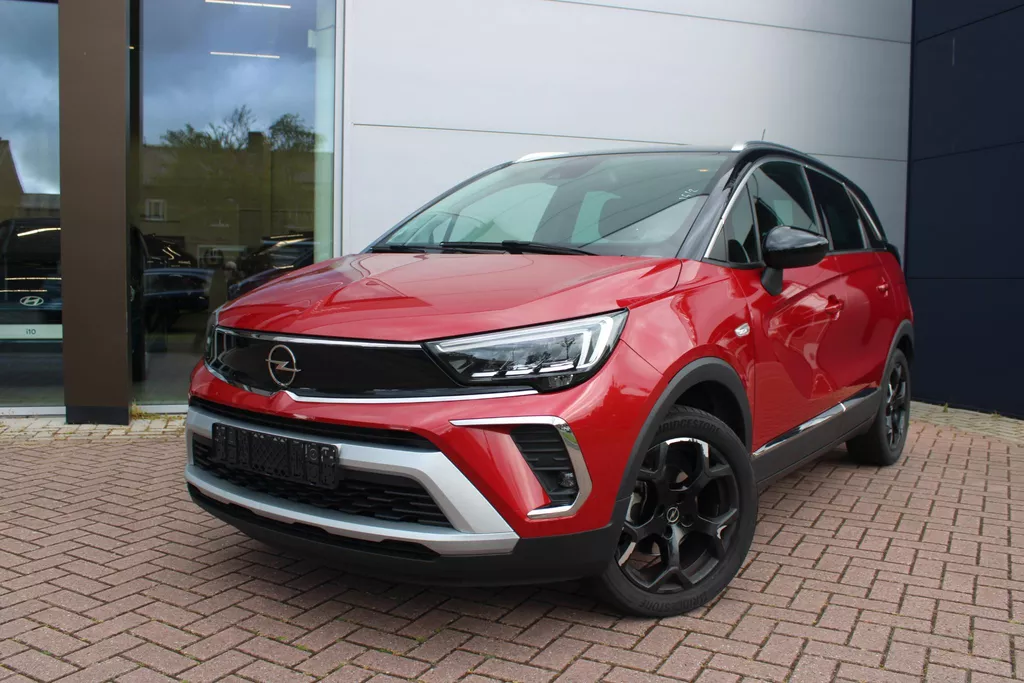 Opel Crossland 1.2 Turbo 130pk GS Line Automaat Leer Airco Navi Carplay Stoelverwarming