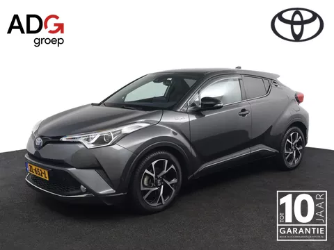 Toyota C-HR 1.8 Hybrid Bi-Tone Plus | Trekhaak | JBL Audio | Lederen Bekleding | Navigatie | Parkeersensoren Rondom |