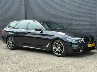 BMW 5-serie Touring 520i M SPORT NAVI | PDC | LEDER | STOELVERWARMING | KEYLESS | CRUISE | BTW