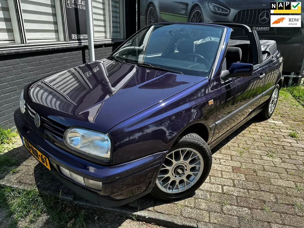Volkswagen Golf Cabriolet 1.8 Rolling Stones 1e eigenaar NW APK