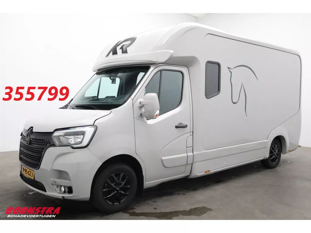 Renault Master 2.3 dCi 180 PK Aut. Krismar Pferd Leder Navi Airco Cruise Camera AHK 30.625 km!