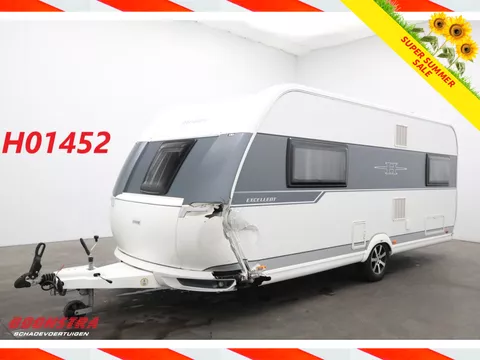 Hobby 540 Excellent Rondzit Queens Bed BY 2017