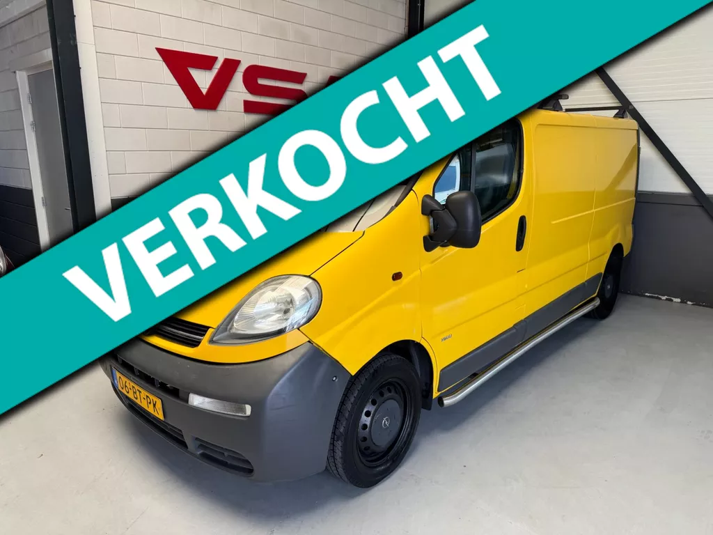 Opel Vivaro 1.9 CDTI L2H1 DC, Trekhaak, Marge, NAP,NL Bus