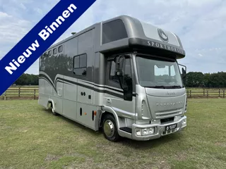 Iveco Eurocargo 7.5T 3-paards paardenvrachtwagen LIVING Marge