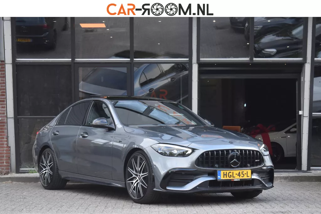 Mercedes-Benz C-klasse AMG 43 4MATIC Pano Performance HUD Lane 360Camera C43