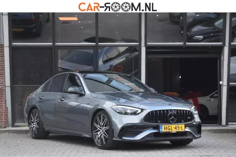 Mercedes-Benz C-klasse AMG 43 4MATIC Pano Performance HUD Lane 360Camera C43