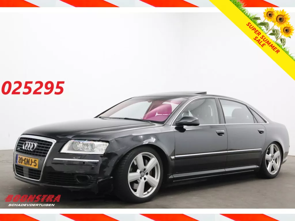 Audi A8 Lang 4.2 V8 Quattro Solar ACC Bose Memory Ventilatie Camera TV