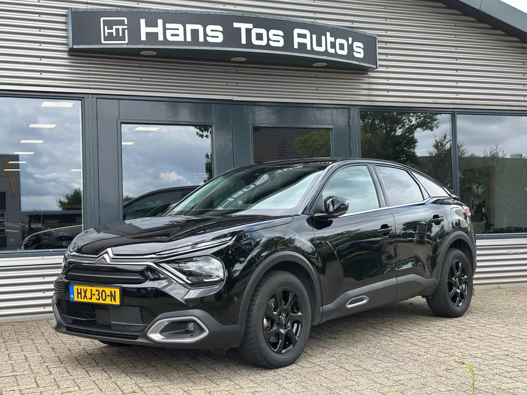 Citroen C4 1.2 PT 130PK AUT Shine / LEER / HUD /Adapt cruise /NAV / Winterpakket / Black-Edition