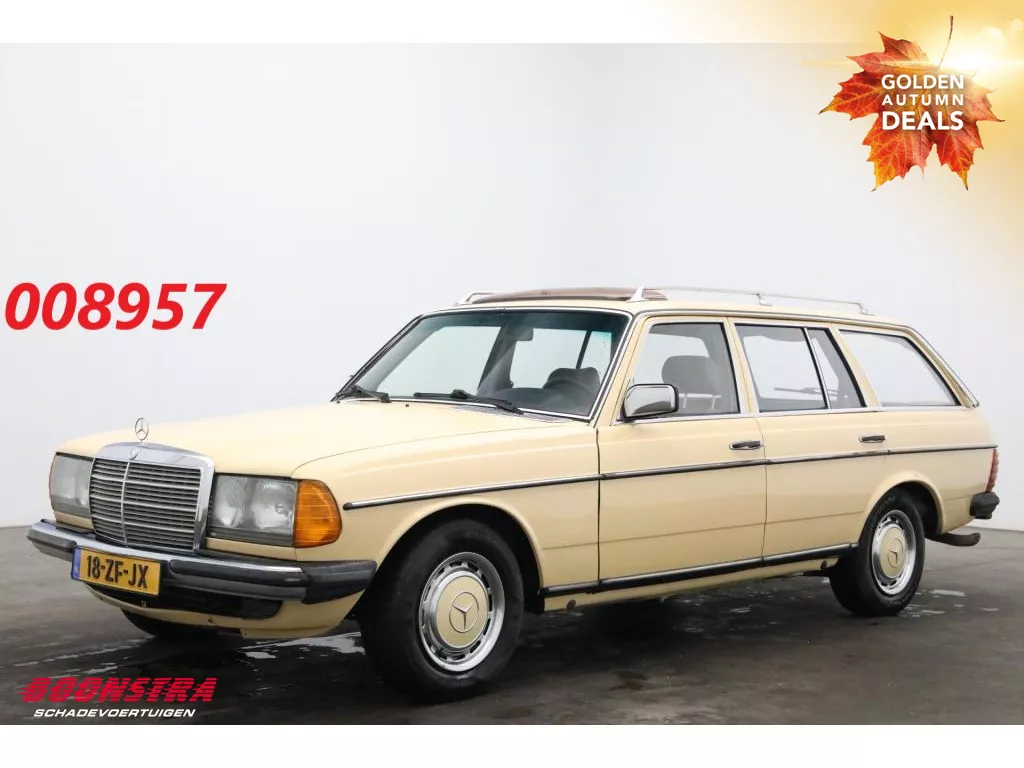 Mercedes-Benz 300 TD Combi Aut. W123 Radio AHK + extra wielset!