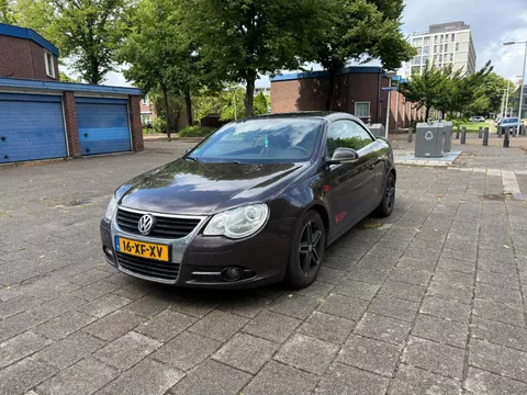 Volkswagen Eos 2.0-16v FSI Rood Leder NW APK Cruise Trekhaak