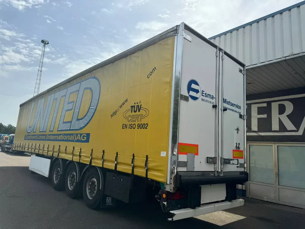 Lecitrailer 3x Mercedes Axle , Curtainsider
