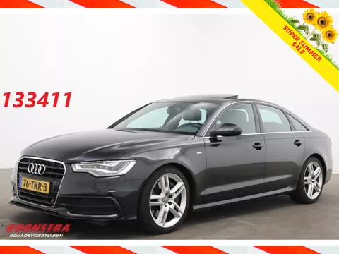 Audi A6 Limousine 3.0 TFSI Quattro S-Line Matrix Schuifdak Cruise Camera SHZ