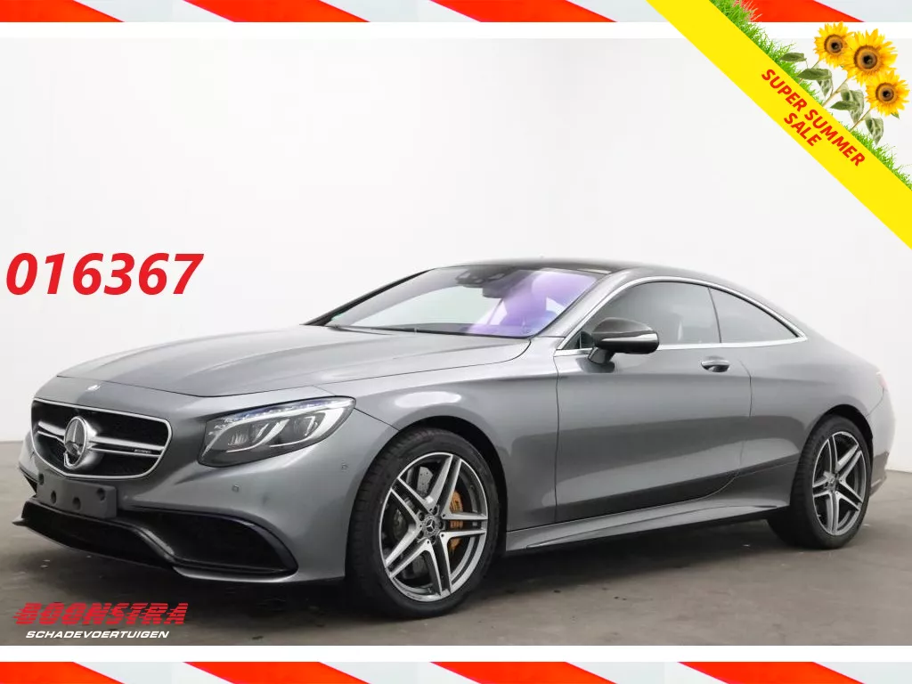 Mercedes-Benz S-Klasse 63 AMG Coup&eacute; 4Matic Pano Keramik Night Vision Massage 360&deg; Burmester Memory