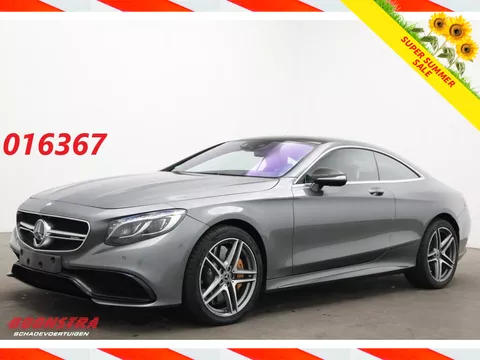 Mercedes-Benz S-Klasse 63 AMG Coup&eacute; 4Matic Pano Keramik Night Vision Massage 360&deg; Burmester Memory