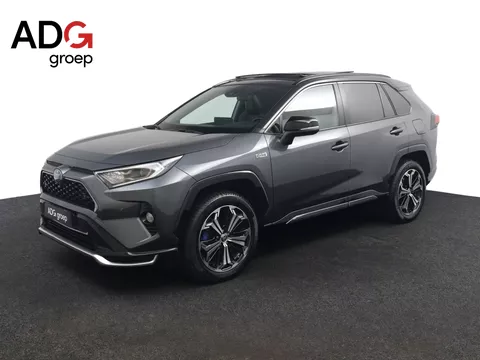Toyota RAV4 2.5 Plug-in Hybrid AWD Bi-Tone Plus | Schuif- Kanteldak | Head Up Display | Lederen Bekleding | Memory Seats | Verwarmd en verkoelde voorstoelen | Achterbankverwarming |