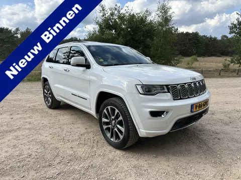 Jeep Grand Cherokee 3.0 CRD Overland '19 GRIJS KENTEKEN 3500KG Trekgewicht!