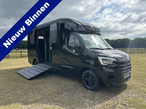 Renault Master STX 2-paards paardenvrachtwagen 5-pers. dubbel cabine Pro-Safety LONG