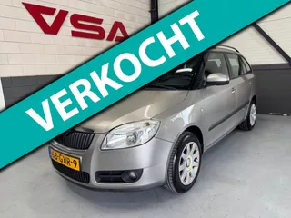 Skoda Fabia Combi 1.4-16V Ambiente, Cruise, Airco, Trekhaak, nieuwe Distributie+ grote beurt
