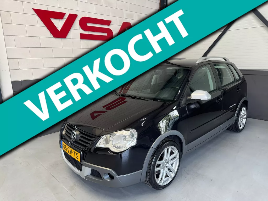 Volkswagen Polo 1.6-16V Cross, NAP, Automaat, hoge instap, 1e eigenaar,Airco