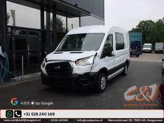 Ford Transit 2.0TD 130pk 96kW M6 Trend Dubbele cabine l1 h2 airco navi cruise