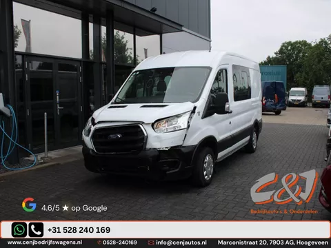 Ford Transit 2.0TD 130pk 96kW M6 Trend Dubbele cabine l1 h2 airco navi cruise