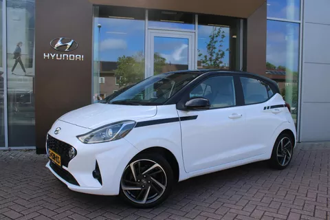 Hyundai i10 1.0 Premium Airco Navi Carplay Two Tone Zwart dak Vol!!!!!