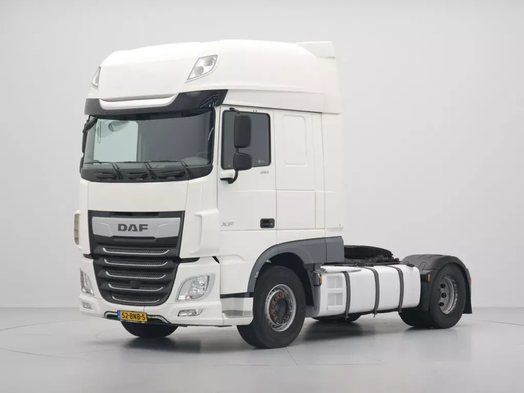 DAF XF480 FT, Super Space Cab, PTO, Hydraulic, Rema, New Tacho
