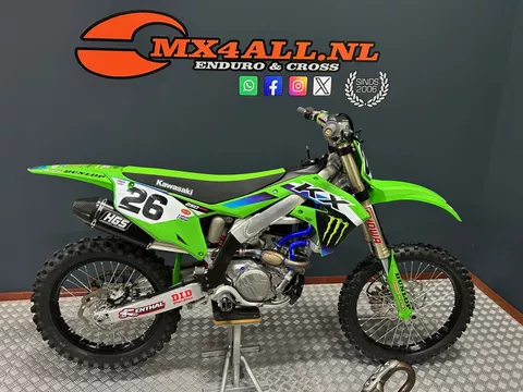 Kawasaki KX250 F 2021 E-start HGS Monster Energy no KXF 450
