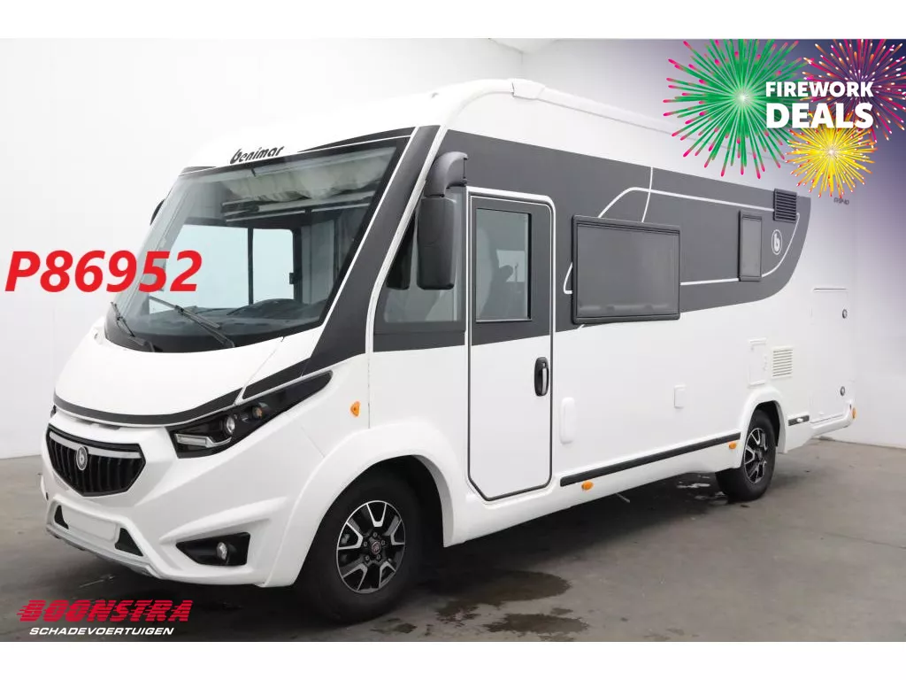 Fiat Ducato Benimar Amphitryon 940 2.3 MJ Luifel Solar Fietsendrager Stapelbed Hefbed TV 25.519 km!