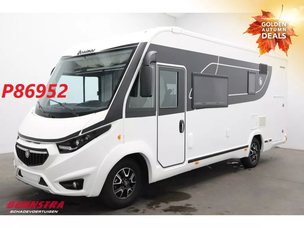 Fiat Ducato Benimar Amphitryon 940 2.3 MJ Luifel Solar Fietsendrager Stapelbed Hefbed TV 25.519 km!