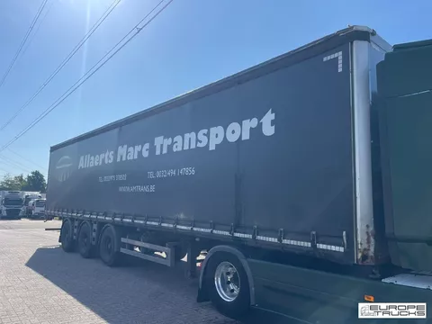 Renders Schuifzeilen Belgian Trailer - BPW Axles - 1 + 3 Steering Axle T06693