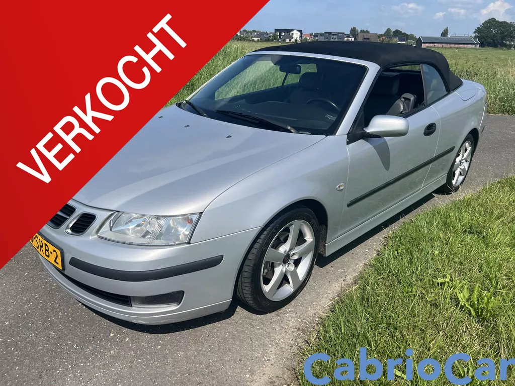 Saab 9-3 Cabrio 2.0t Vector GARANTIE Dak 3jaar oud