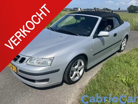 Saab 9-3 Cabrio 2.0t Vector GARANTIE Dak 3jaar oud
