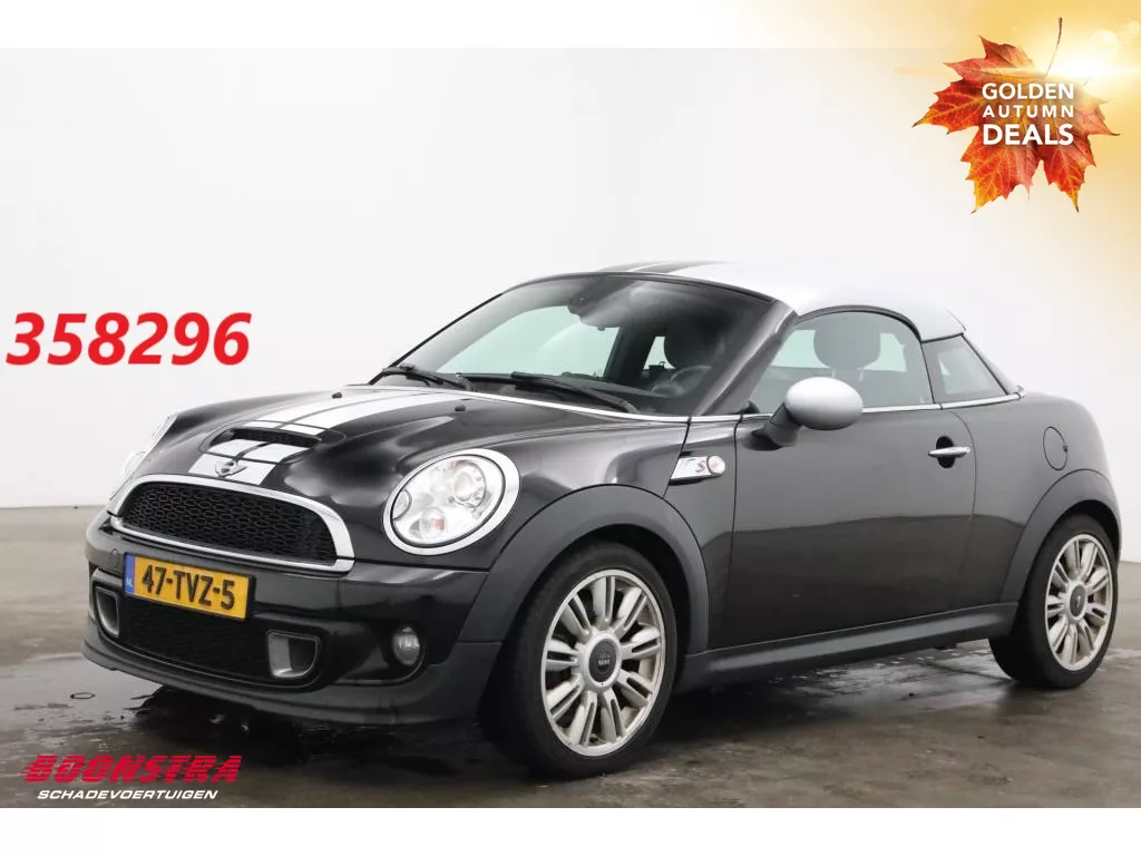 MINI Cooper S Coup&eacute; 1.6 Chili Org.NL+NAP BiXenon Leder Navi Clima Cruise SHZ PDC