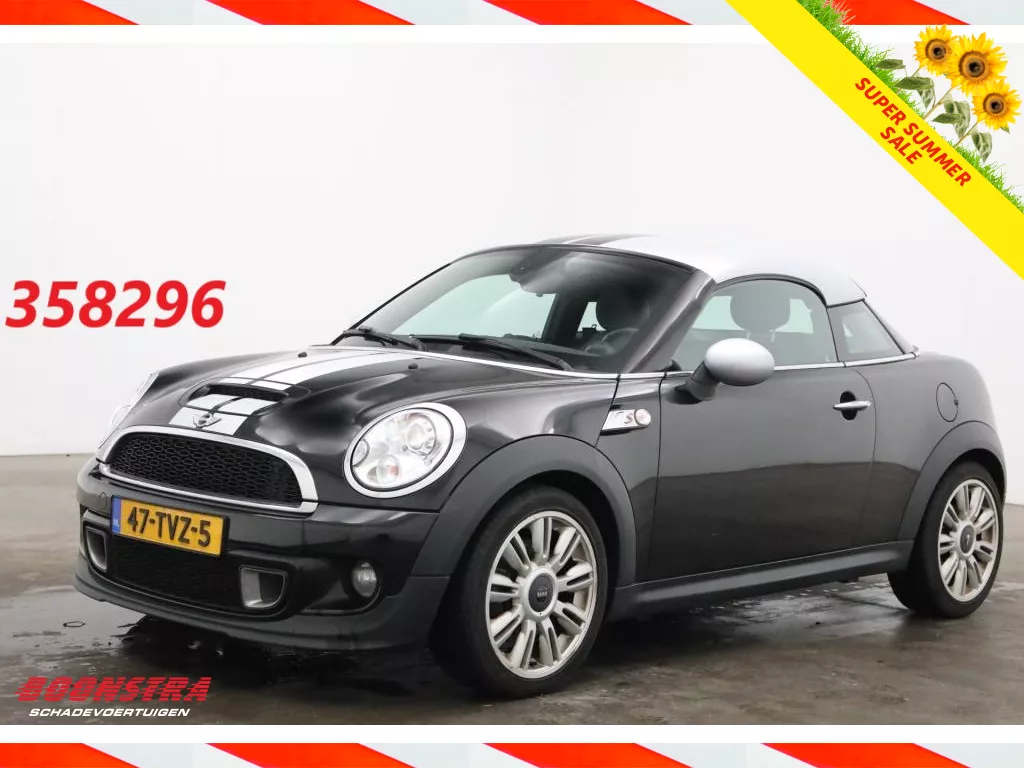 MINI Cooper S Coup&eacute; 1.6 Chili Org.NL+NAP BiXenon Leder Navi Clima Cruise SHZ PDC