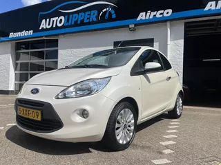 Ford Ka 1.2 Metal start/stop /Nieuwe apk bij aflevering/Parelmoer/Lm velgen/Panorama raam