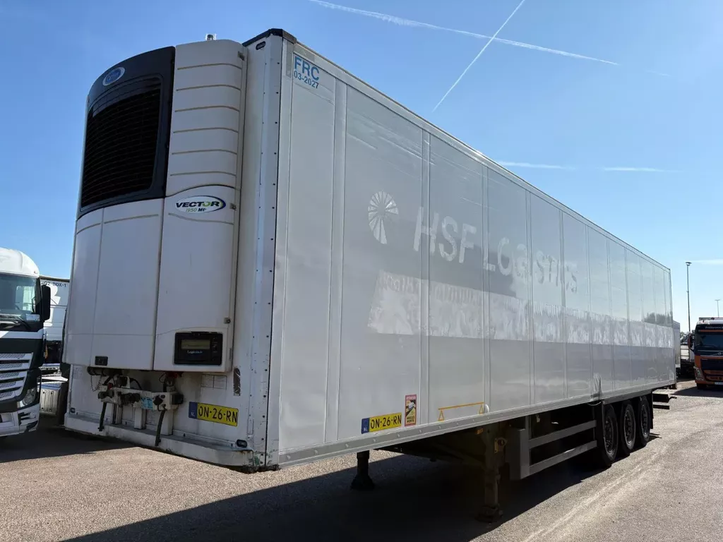 Schmitz Cargobull Vector 1550, Multitemp, 265, Scheibebremse, Alu Boden, alu floor ,m Blumenbreit, Flower width