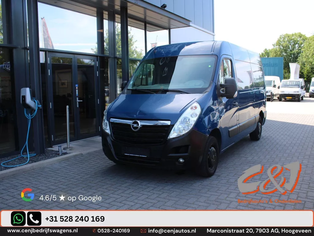 Opel Movano 2.3 CDTi 92kW AT6 L2H2 3.5T airco cruise navigatie