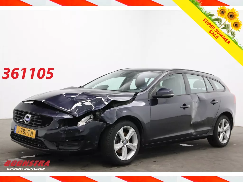 Volvo V60 2.0 D2 Kinetic Navi Clima Cruise PDC AHK 148.573 km!