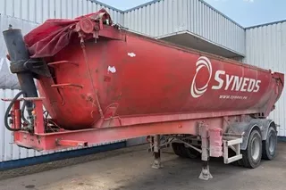 Trailer General 2 Axle , 8 Tyres , Steel Tipper Trailer , Spring Suspension , Drum brakes