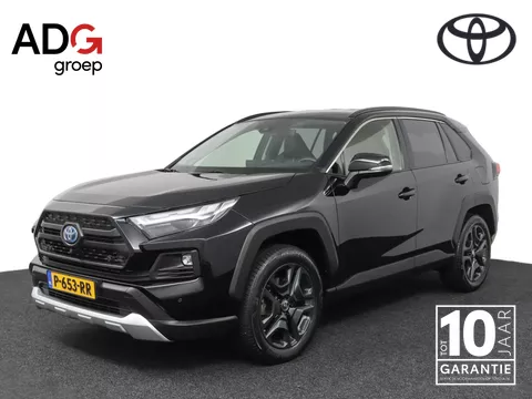 Toyota RAV4 2.5 Hybrid AWD ADVENTURE | Trekhaak | Leer | Apple Carplay/Android Auto | 360 Camera | Parkeersensoren | JBL Audio |