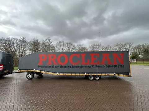 BAVECO Schamel aanhangwagen luchtgeremd 4.6 ton Veldhuizen