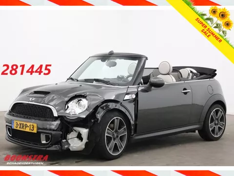 MINI Cooper S Cabrio 1.6 Chili Aut. Orig. NL Leder Navi Clima Cruise SHZ 36.483 km!