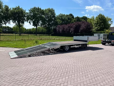 VF Be oplegger Semi Dieplader  oprij klep elektrische 7 ton (2020)