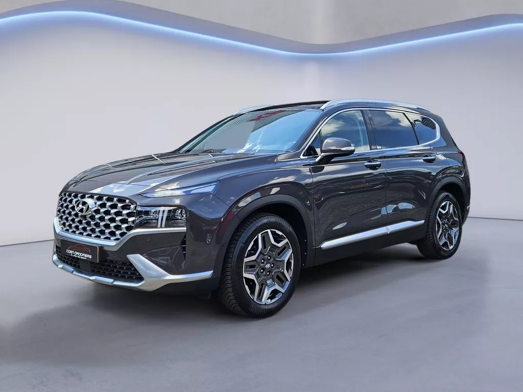 Hyundai Santa Fe 1.6 T-GDI PHEV Premium Plus Sky /Apple Carplay/Pano/Elektr.klep/360 Cam./Stoelverkoeling/HUD/ACC/Krell Audio/Elektr. lederen stoelen/DAB+/Trekhaak/(MET GARANTIE*)