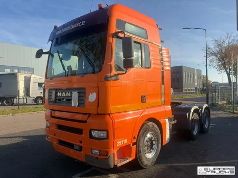 MAN TGA 33.440 Full Steel - Manual - Airco - Big Axles T08016